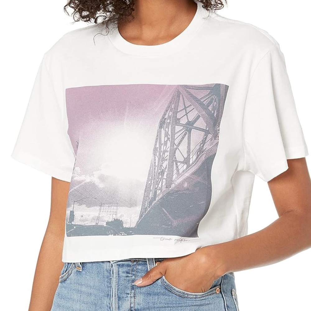 Sold out everywhere Bella bridge true religon shirt